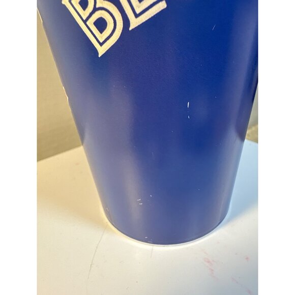 Toronto Blue Jays Collectible Cup Churchill 6.5" Tall Blue White Plastic - Picture 8 of 8